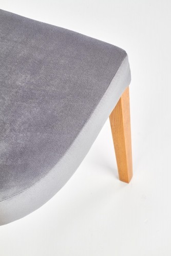 Halmar ROIS chair, color: honey oak / grey image 3