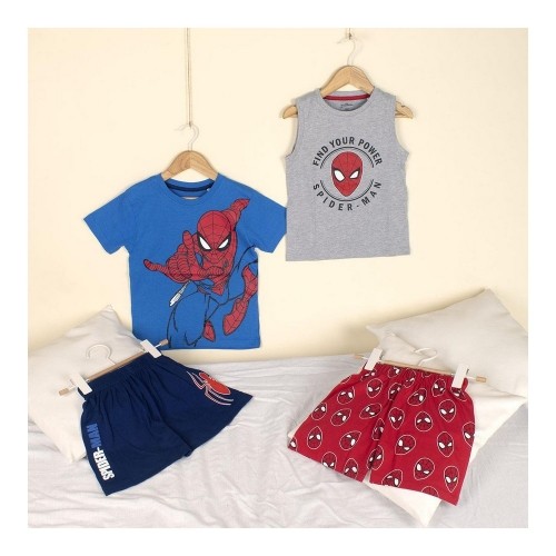 Vasaras pidžamu zēniem Spiderman Pelēks image 3