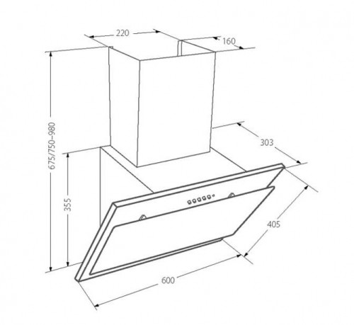 Akpo WK-4 Juno Eco Wall-mounted Black 320 m3/h image 3