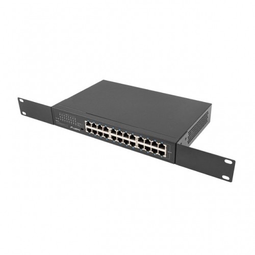 Lanberg Switch RSGE-24 Rack 19"  (24-port, 1Gb) image 3