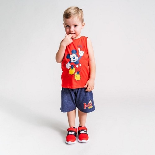 летняя пижама для мальчиков Mickey Mouse Красный image 3