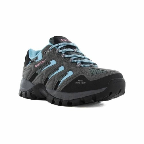 Walking Shoes for Men Hi-Tec Torca Low WP Wo´s W Dark grey image 3