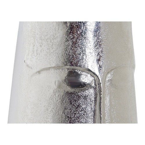 Vase DKD Home Decor Face Silver Aluminium Modern 16 x 16 x 28 cm image 3