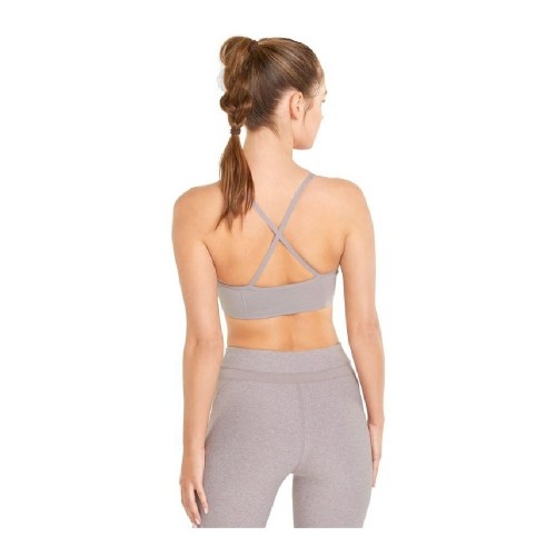 Sports Bra Puma Low Impact Studio Foundation Grey Light mauve image 3