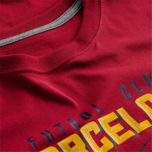 Детский Футболка с коротким рукавом Nike FC Barcelona Club Красный image 3