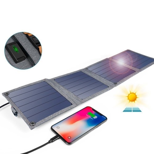 Солнечное зарядное устройство Choetech 14 Вт / USB / 5 В / 2,4 А image 3