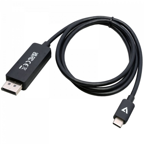 USB C to DisplayPort Adapter V7 V7USBCDP14-1M        1 m 8K Ultra HD image 3