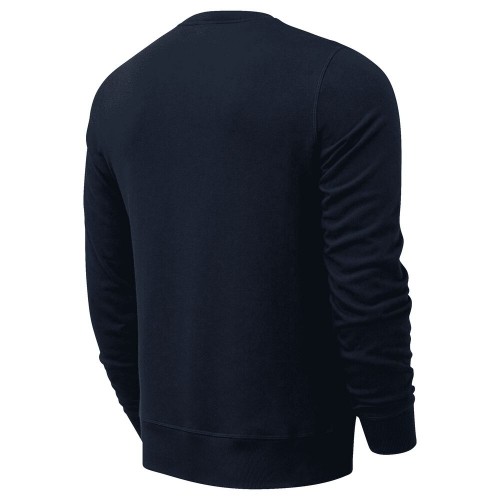 Men’s Sweatshirt without Hood New Balance MT03560 Navy image 3