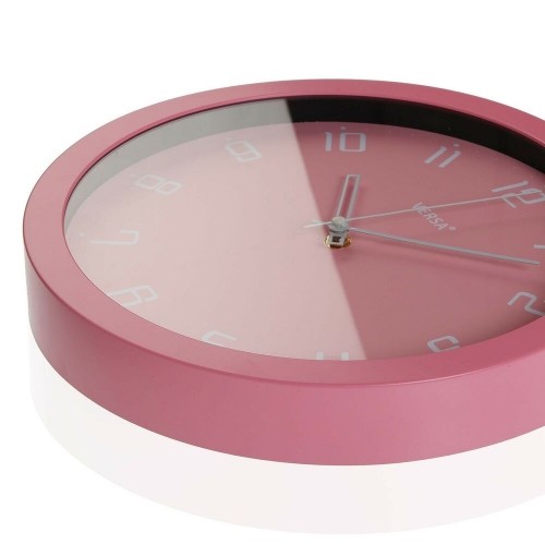 Wall Clock Versa Pink polypropylene (4,3 x 30 x 30 cm) image 3