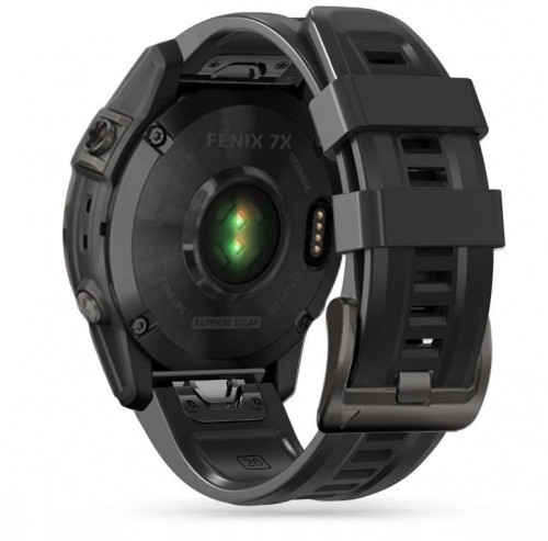Tech-Protect ремешок для часов Iconband Garmin Fenix 5/6/7, черный image 3