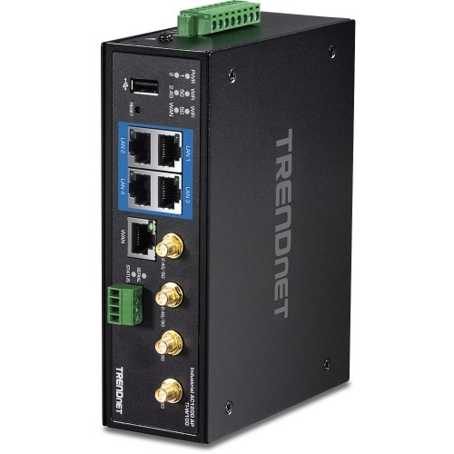 Router Trendnet TI-W100 WiFi 5 5 GHz Black image 3