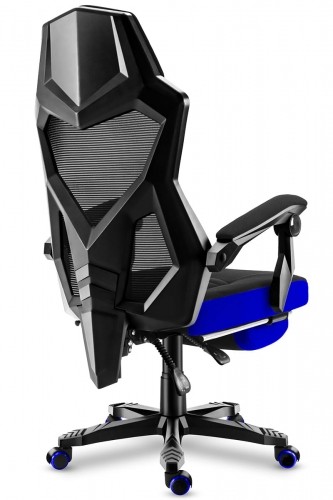 Huzaro Combat 3.0 Gaming armchair Mesh seat Black, Blue image 3