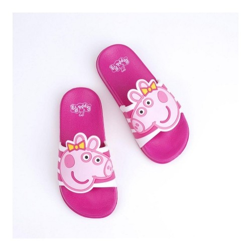 Pludmales sandales za djecu Peppa Pig Rozā image 3