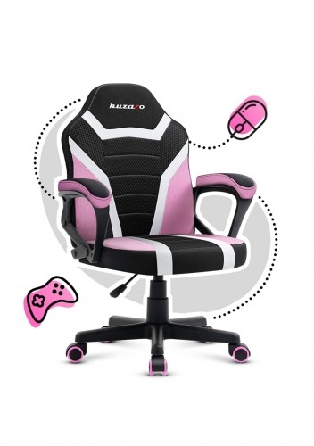 Gaming chair for children Huzaro Ranger 1.0 Pink Mesh image 3