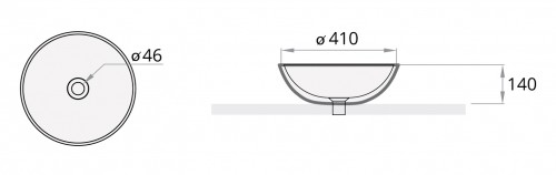 PAA ROUND ON GRAPHITE IROSON/01 SilkStone  image 3