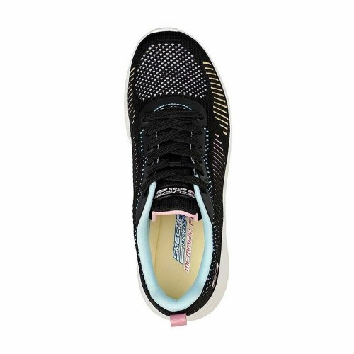 Sports Trainers for Women Skechers Bobs Suad Black image 3