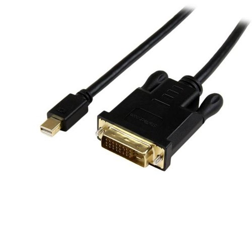 DisplayPort to DVI Adapter Startech MDP2DVIMM3BS         Black image 3