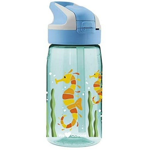 Water bottle Laken Summit Sea Horse Blue Aquamarine (0,45 L) image 3