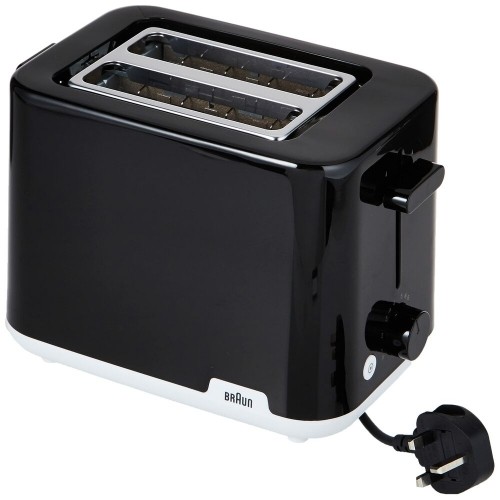 Toaster Braun HT 1010 BK 900 W Black/Silver image 3