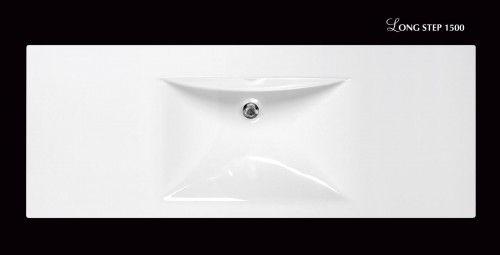 PAA LONG STEP 1500 mm ILS1500/C/01 Stone mass sink - colored image 3