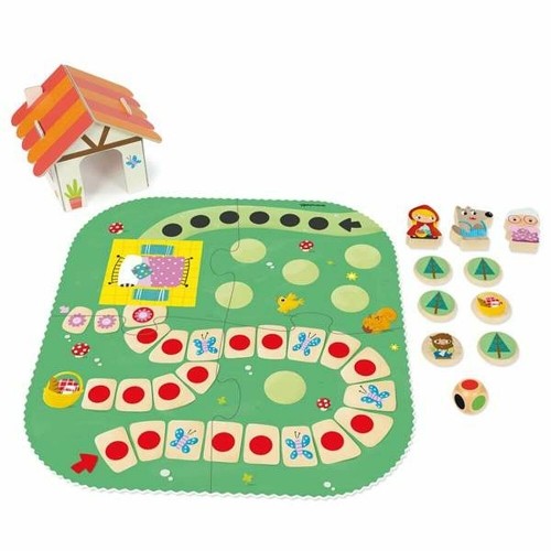 Educational Game Goula Little Red Ridding Hood 9 Pieces image 3