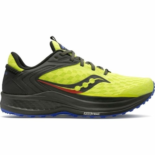 Беговые кроссовки для взрослых Saucony  Canyon TR2 Жёлтый image 3