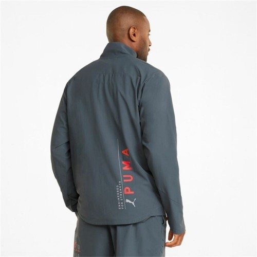 Men's Sports Jacket Puma Train Ultraweave Dark grey image 3