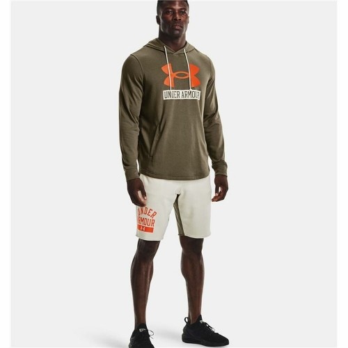 Толстовка с капюшоном мужская Under Armour  Hoodie  Хаки image 3