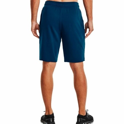 Men's Sports Shorts Under Armour Rival Terry Blue image 3