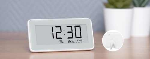 Xiaomi Mi temperature and humidity monitor Pro, white image 3