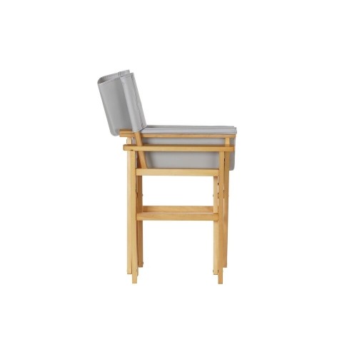 Садовое кресло DKD Home Decor Серый Натуральный полиэстер Сосна (56 x 48 x 87 cm) image 3