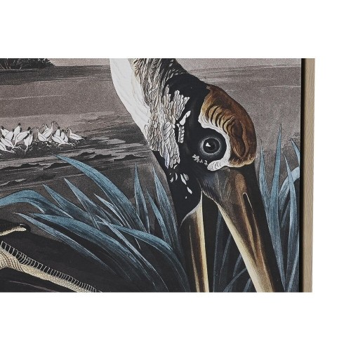 Картина DKD Home Decor Птица Восточный (83 x 4 x 123 cm) (2 штук) image 3