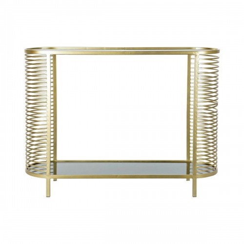 Console DKD Home Decor Golden Metal Crystal 106,5 x 31 x 79,5 cm image 3