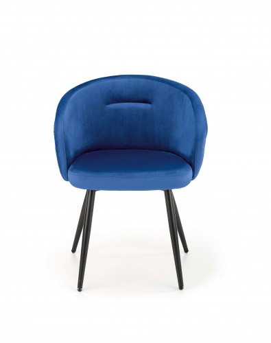 Halmar K430 chair color: dark blue image 3