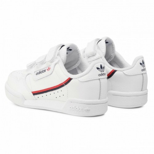 Children’s Casual Trainers CONTINENTAL 80 CF Adidas EH3222 White image 3