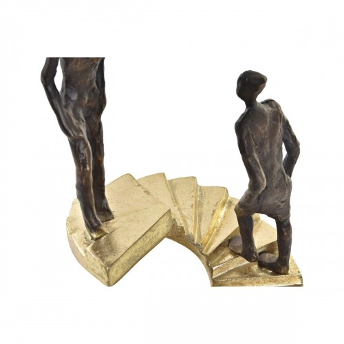 Decorative Figure DKD Home Decor Golden Resin Dark grey Staircase Modern (14 x 14 x 41,5 cm) image 3