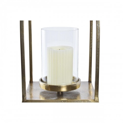 Lantern DKD Home Decor Crystal Golden Aluminium (19 x 19 x 43 cm) image 3