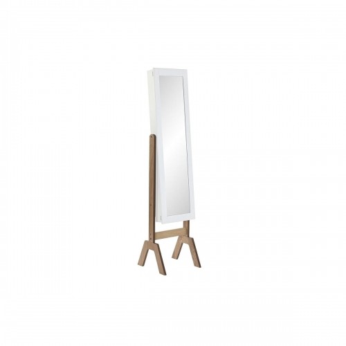 Rotaslietu statīvs DKD Home Decor spogulis Samts MDF Tradicionāls (35,7 x 35,8 x 154 cm) image 3