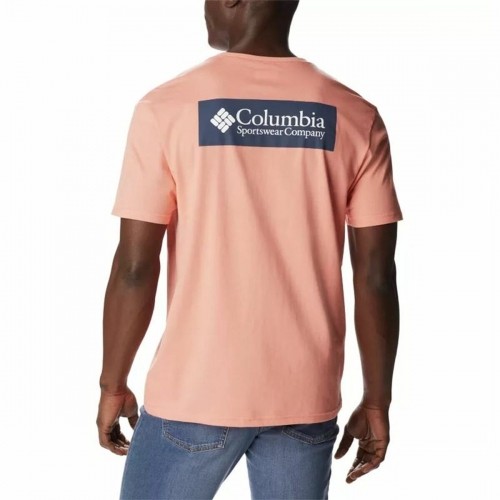 Men’s Short Sleeve T-Shirt Columbia North Cascades Salmon image 3