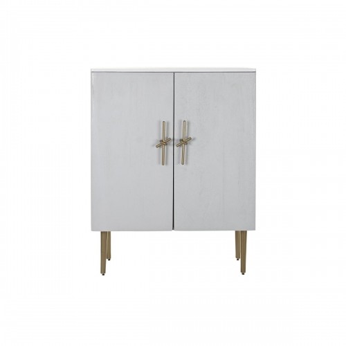 Вспомогательная мебель DKD Home Decor BAR Позолоченный Белый Железо Древесина манго (85 x 45 x 110 cm) image 3