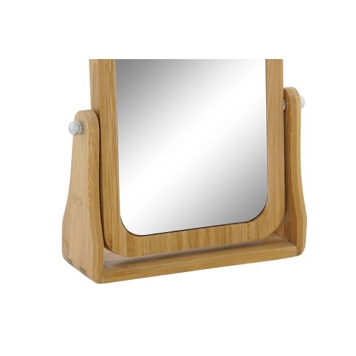Увеличительное Зеркало DKD Home Decor Натуральный Бамбук (21,7 x 5,5 x 21,5 cm) image 3