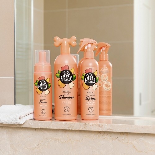 Dry Shampoo Pet Head Quick Fix Dog Peach Spray (300 ml) image 3