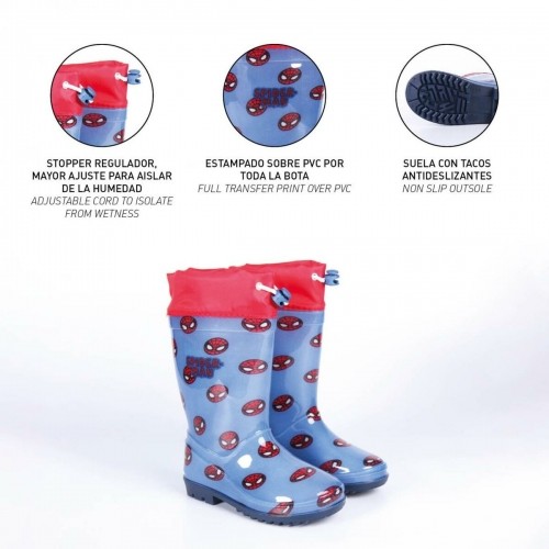 Children's Water Boots Spider-Man Blue image 3