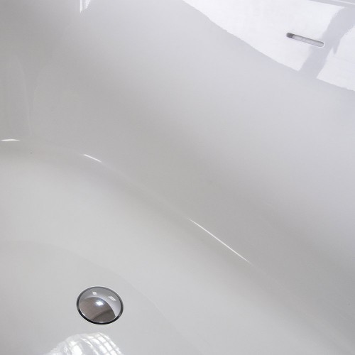 Roth STONE AMORE 1600x850x720 mm 993000 Овальная ванна из литого мрамора image 3