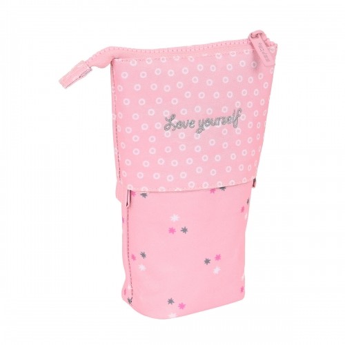 Pencil Holder Case Safta Love Yourself Pink (32 Pieces) image 3