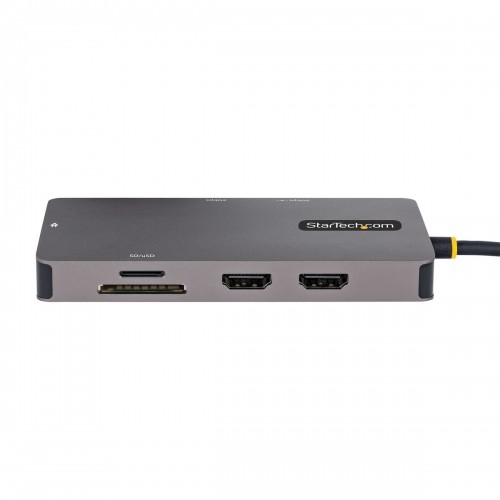 USB Centrmezgls Startech 120B-USBC-MULTIPORT Pelēks image 3