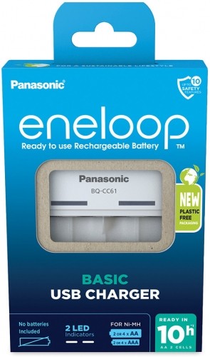 Panasonic Batteries Panasonic eneloop charger BQ-CC61USB image 3