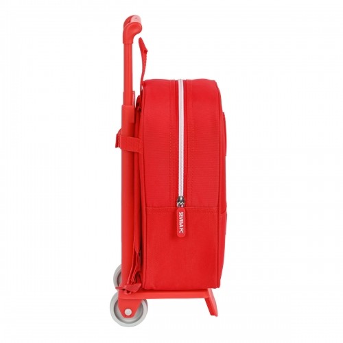 School Rucksack with Wheels Sevilla Fútbol Club Red (22 x 27 x 10 cm) image 3