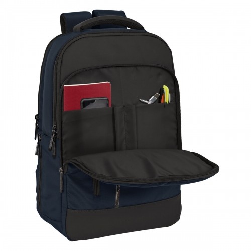 Rucksack for Laptop and Tablet with USB Output Safta Business Dark blue (29 x 44 x 15 cm) image 3