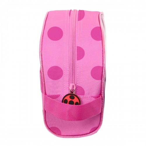 School Toilet Bag Lady Bug Fuchsia 26 x 16 x 9 cm image 3